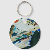 ロマンチックな風景バイワッシリーカンディンスキー キーホルダー (正面)