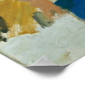 ロマンチックな風景バイワッシリーカンディンスキー ポスター (角)