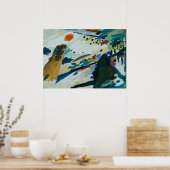 ロマンチックな風景バイワッシリーカンディンスキー ポスター (キッチン)