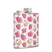 ロマンチックな食糧パターン フラスク (右)