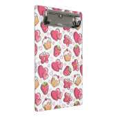 ロマンチックな食糧パターン ミニクリップボード (アングル)