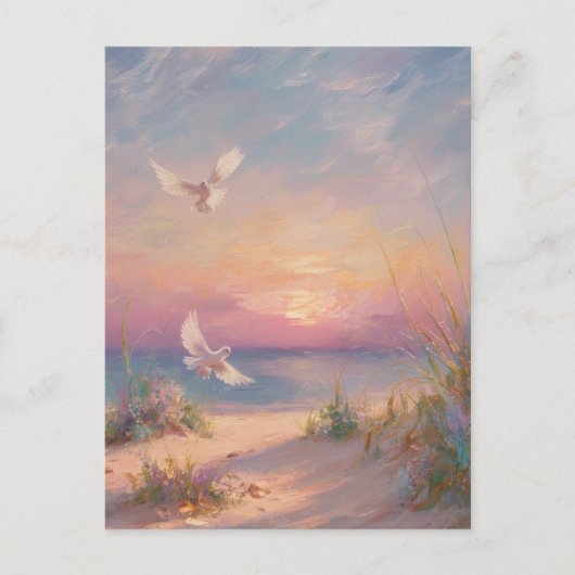 ロマンチックな魂 ポストカード (正面)