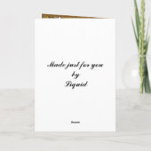 ロマンチックな魔法のビクトリア時代の人 シーズンカード (裏面)