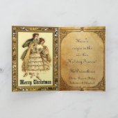 ロマンチックな魔法のビクトリア時代の人 シーズンカード (内部)