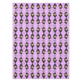 ロマンチックな鳥とバラおもしろいテーブルクロス テーブルクロス (正面)