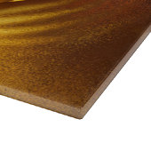 ロマンチックな黄色のチューリップ カッティングボード (角)