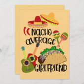 ロマンチックな、ただの彼女じゃない特別な子よ、ナチョ シーズンカード (正面/裏面)