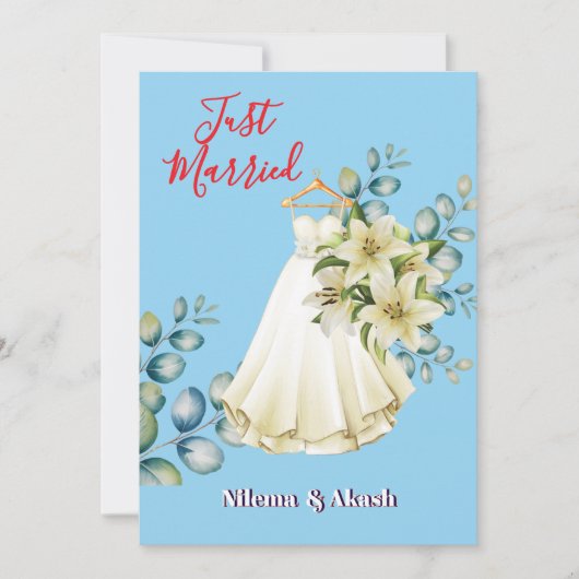 ロマンチックな「新婚おめでとう」サンセット カップル オーダーメイド (正面)