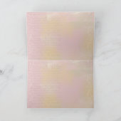 ロマンチックなAmore カード (内部)