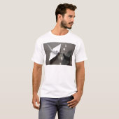 ロマンチックなorigamiクレーン tシャツ (正面フル)