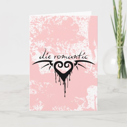 ロマンチックに死ぬ シーズンカード (正面)