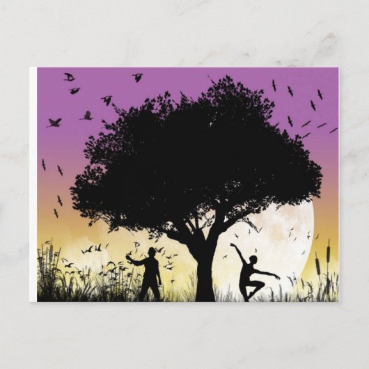 ロマンチックはがき ポストカード (正面)