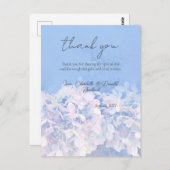 ロマンチックアジサイ結婚フローラ ポストカード (正面/裏面)