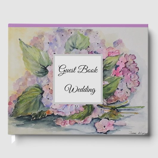 ロマンチックアジサイ ゲストブック (正面)