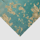 ロマンチックアンティークエメラルドと金ゴールドデザインシリーズ16 薄葉紙 (詳細)