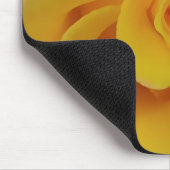 ロマンチックイエローローズ花びら マウスパッド (コーナー)