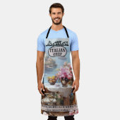 ロマンチックイタリアンコーストノナ エプロン (着用した状態)