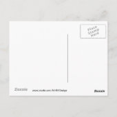 ロマンチックウォークオンザビーチはがき ポストカード (裏面)