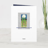 ロマンチックエイリアンの記念日カードがパーソナライズ！ カード (裏面)