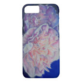 ロマンチックエレガントなピンクの白いパステルの水色 Case-Mate iPhoneケース (裏面)