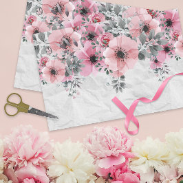 ロマンチックエレガントアンティークフローラ分離 薄葉紙