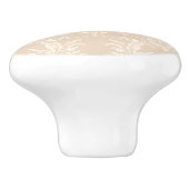 ロマンチックエレガントシックフローラダマスククリーム セラミックノブ (側面)