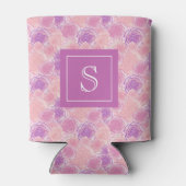 ロマンチックエレガントパープルバラカスタム 缶クーラー (裏面)