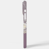 ロマンチックオーキッドパープルフローラ Case-Mate iPhoneケース (裏面 / 左)