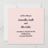 ロマンチックカップル セーブザデート (裏面)