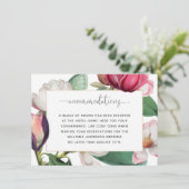 ロマンチックカラフルマグノリアフローラ宿泊施設 エンクロージャーカード (スタンド正面)