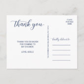 ロマンチックガーデンありがとう ポストカード (裏面)