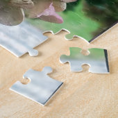 ロマンチックガーデンアジサイ ジグソーパズル (側面)