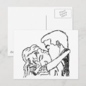 ロマンチックキス ポストカード (正面/裏面)