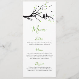 ロマンチックキャッツインラブグリーン&ホワイト披露宴 メニュー