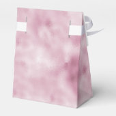 ロマンチックグラムピンクブライダルシャワー フェイバーボックス (裏面サイド)