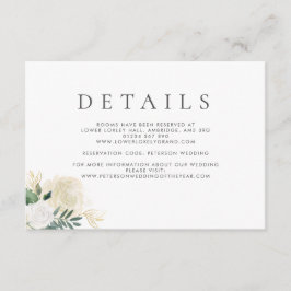 ロマンチックグリッターバラ エンクロージャーカード