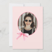 ロマンチックコケットバチェロレッテ招待状 招待状 (裏面)