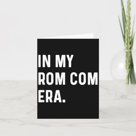 ロマンチックコメディの時代に突入 カード (正面)