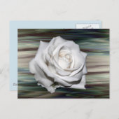 ロマンチックサファリフローラゲストブライダルシャワーデスティニー インビテーションポストカード (正面/裏面)