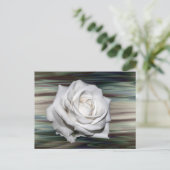 ロマンチックサファリフローラゲストブライダルシャワーデスティニー インビテーションポストカード (スタンド正面)