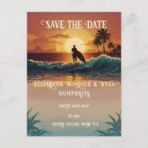 ロマンチックサンセットビーチシーンとトロピカルエレガンス