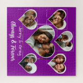 ロマンチックシックス写真テンプレートジグソーパズル ジグソーパズル (横)