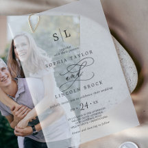 ロマンチックシンプル書道クラシックモダンの結婚