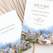 ロマンチックセビラスペイン目的地の日付を保存 招待状