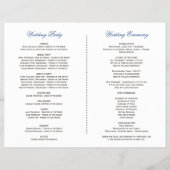 ロマンチックダスティブルーピンクフローラ〔雄ジカの〕枝角プログラム チラシ (裏面)