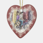 ロマンチックデート セラミックオーナメント (左)