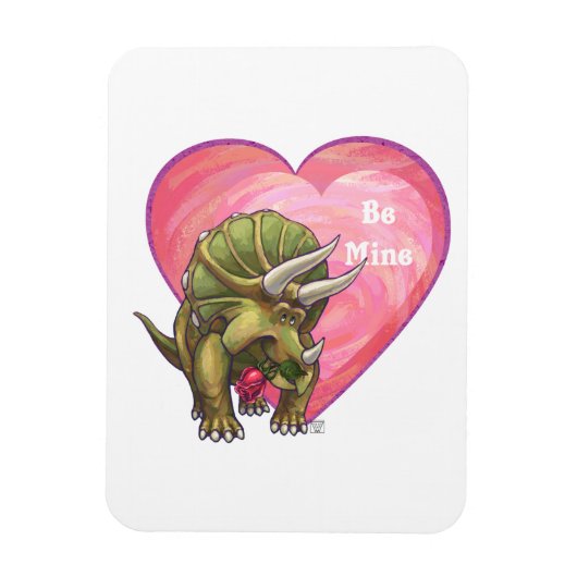 ロマンチックトリケラトプスビーミン マグネット (縦)