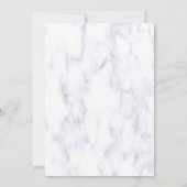 ロマンチックトロピカルウェディングアナウンスメント 招待状 (裏面)