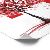 ロマンチックハッピーバレンタインデーウォールアート&デコル –  ポスター (角)