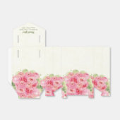 ロマンチックバラウォーター結婚カラー フェイバーボックス (折り畳みなし)